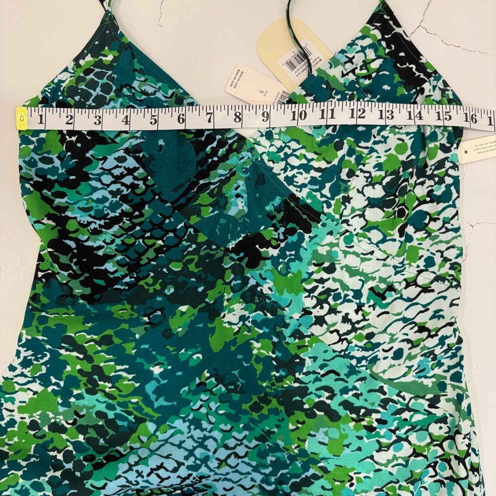 Anthropologie Plenty Slip Dress Beach Resort Boho Vacation S NEW $230 - Picture 9 of 9